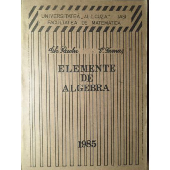 ELEMENTE DE ALGEBRA