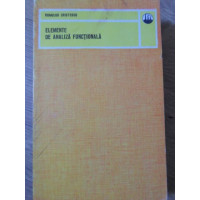 ELEMENTE DE ANALIZA FUNCTIONALA ELEMENTE DE ANALIZA FUNCTIONALA