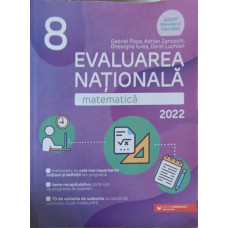 EVALUAREA NATIONALA, MATEMATICA 2022