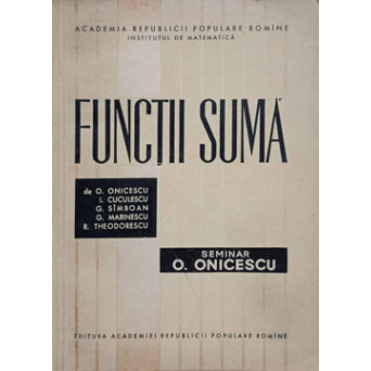 FUNCTII SUMA