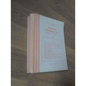 GAZETA MATEMATICA ANUL 1993, NUMERELE 1-12