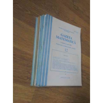 GAZETA MATEMATICA ANUL 1994, NUMERELE 1-12