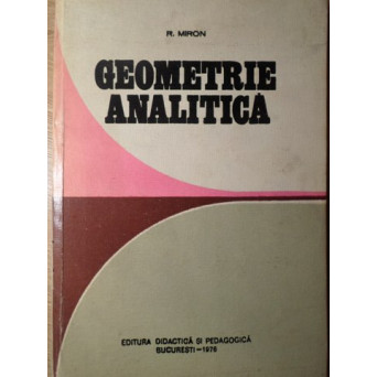 GEOMETRIE ANALITICA