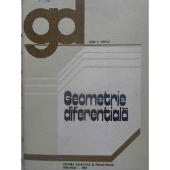 GEOMETRIE DIFERENTIALA