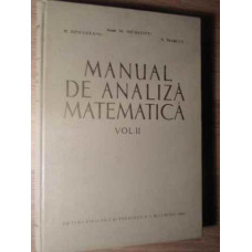 MANUAL DE ANALIZA MATEMATICA VOL.2