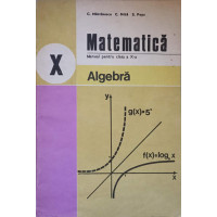 MATEMATICA ALGEBRA. MANUAL PENTRU CLASA A X-A MATEMATICA ALGEBRA. MANUAL PENTRU CLASA A X-A