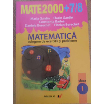 MATEMATICA CULEGERE DE EXERCITII SI PROBLEME CLASA I