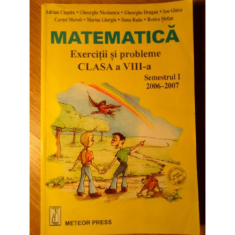 MATEMATICA EXERCITII SI PROBLEME CLASA A VIII-A