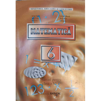 MATEMATICA. MANUAL PENTRU CLASA A VI-A