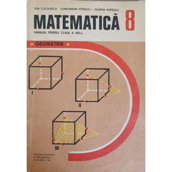 MATEMATICA. MANUAL PENTRU CLASA A VIII-A