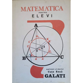 MATEMATICA PENTRU ELEVI