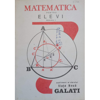 MATEMATICA PENTRU ELEVI. NR. 3
