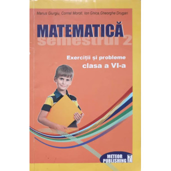 MATEMATICA SEMESTRUL 2. EXERCITII SI PROBLEME CLASA A VI-A