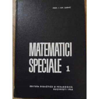MATEMATICI SPECIALE VOL.1