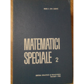 MATEMATICI SPECIALE VOL.2