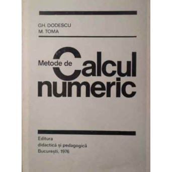 METODE DE CALCUL NUMERIC