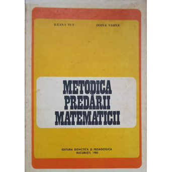 METODICA PREDARII MATEMATICII