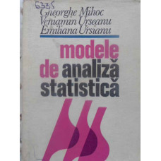 MODELE DE ANALIZA STATISTICA