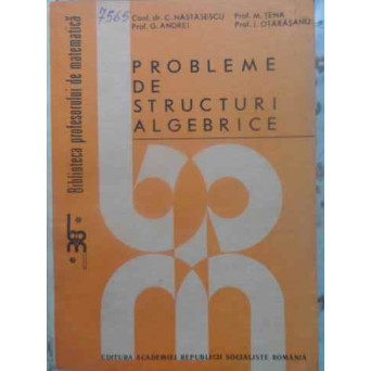 PROBLEME DE STRUCTURI ALGEBRICE