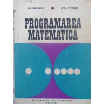 PROGRAMAREA MATEMATICA