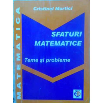 SFATURI MATEMATICE. TEME SI PROBLEME