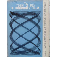 TEHNICI DE BAZA IN PROGRAMAREA LINIARA TEHNICI DE BAZA IN PROGRAMAREA LINIARA