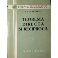 TEORIA DIRECTA SI RECIPROCA TEORIA DIRECTA SI RECIPROCA