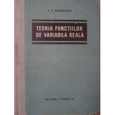 TEORIA FUNCTIILOR DE VARIABILA REALA