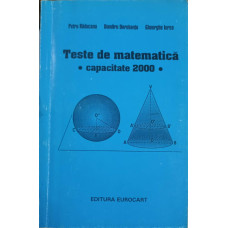 TESTE DE MATEMATICA. CAPACITATE 2000