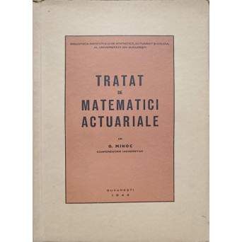 TRATAT DE MATEMATICI ACTUARIALE