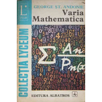 VARIA MATHEMATICA VARIA MATHEMATICA