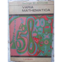 VARIA MATHEMATICA VARIA MATHEMATICA