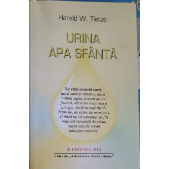 URINA APA SFANTA