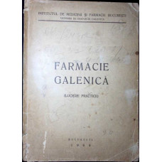 FARMACIE GALENICA, LUCRARI PRACTICE