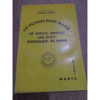 CE PUTETI FACE DACA VA SIMTITI OBOSITI SAU AVETI DEREGLARI DE SOMN
