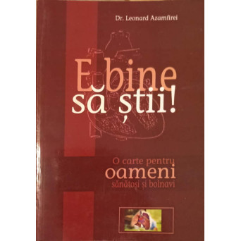 E BINE SA STII!