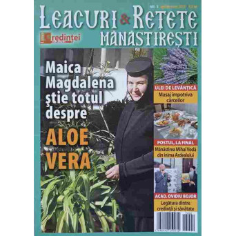 LEACURI & RETETE MANASTIRESTI NR.3 APRILIE-IUNIE 2015