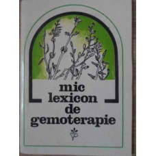 MIC LEXICON DE GEMOTERAPIE