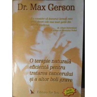 O TERAPIE NATURALA EFICIENTA PENTRU TRATAREA CANCERULUI SI A ALTOR BOLI GRAVE (CD LIPSA)