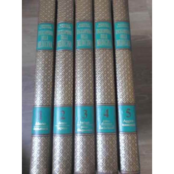 RIZZOLI LAROUSSE ENCICLOPEDIA DELLA MEDICINA. IL MEDICO IN CASA VOL.1-5