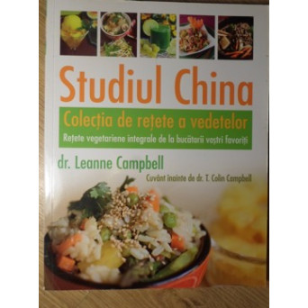 STUDIUL CHINA. COLECTIA DE RETETE A VEDETELOR