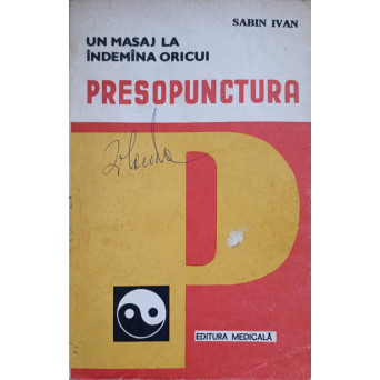 UN MASAJ LA INDEMANA ORICUI. PRESOPUNCTURA