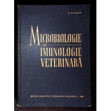 MICROBIOLOGIE SI IMUNOLOGIE VETERINARA