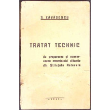 TRATAT TEHNIC DE PREPARAREA SI CONSERVAREA MATERIALULUI DIDACTIC DIN STIINTELE NATURALE (TAXIDERMIE)