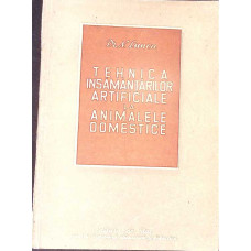 TEHNICA INSAMANTARILOR ARTIFICIALE LA ANIMALELE DOMESTICE