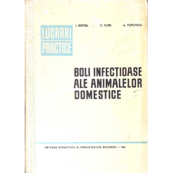 BOLI INFECTIOASE ALE ANIMALELOR DOMESTICE