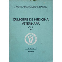 CULEGERE DE MEDICINA VETERINARA VOL.III CULEGERE DE MEDICINA VETERINARA VOL.III