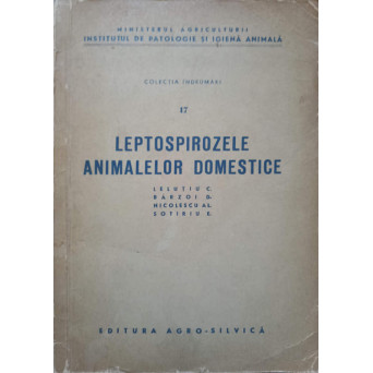 LEPTOSPIROZELE ANIMALELOR DOMESTICE
