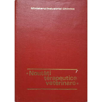 NOUTATI TERAPEUTICE VETERINARE
