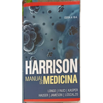 HARRISON. MANUAL DE MEDICINA. LONGO, FAUCI, KASPER, HAUSER, JAMESON, LOSCALZO